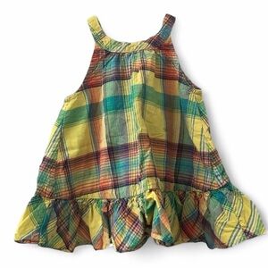 Ralph Lauren Multicolor Plaid Kids Blouse